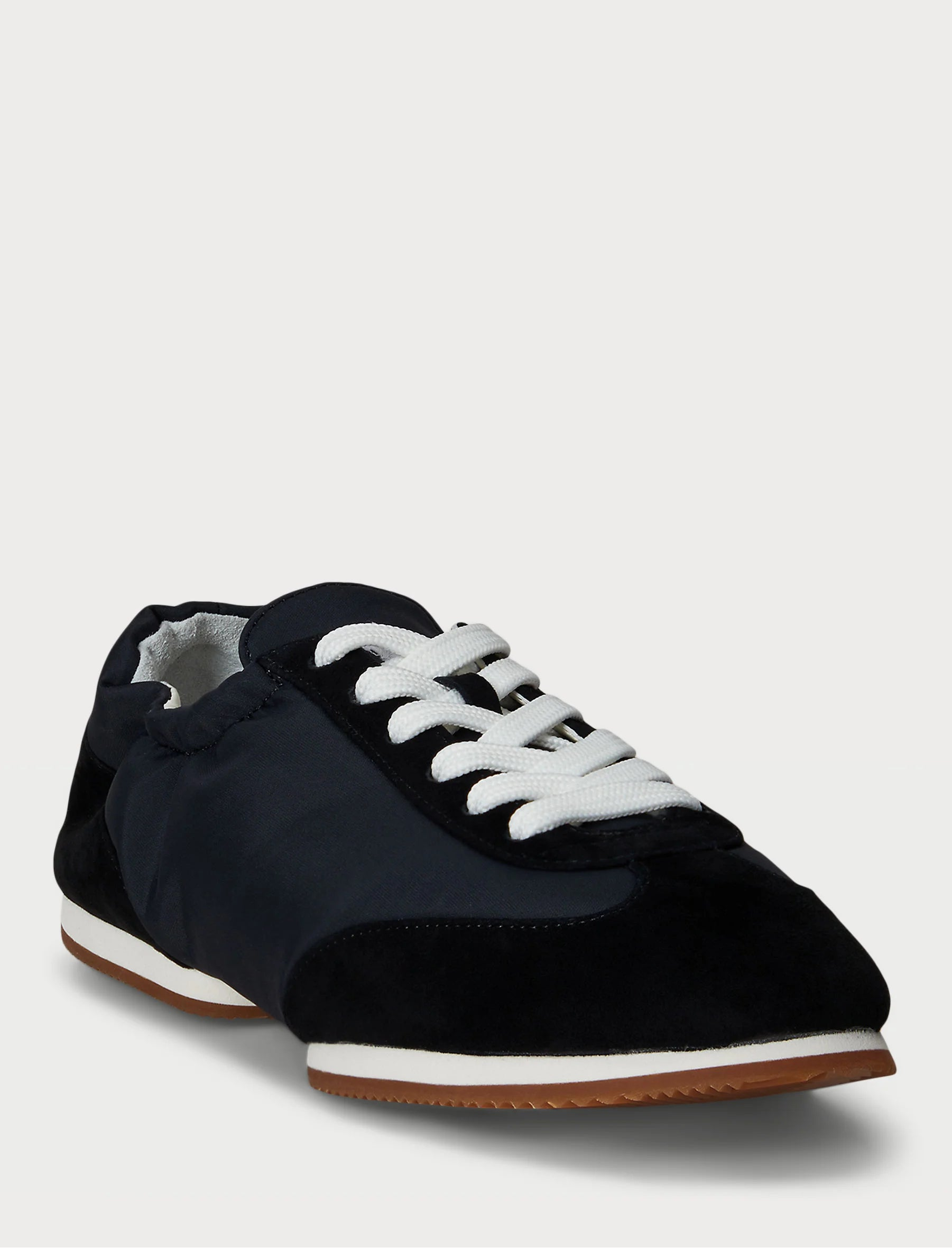 Polo Ralph Lauren｜Suede Pony Ballerina - 經典黑