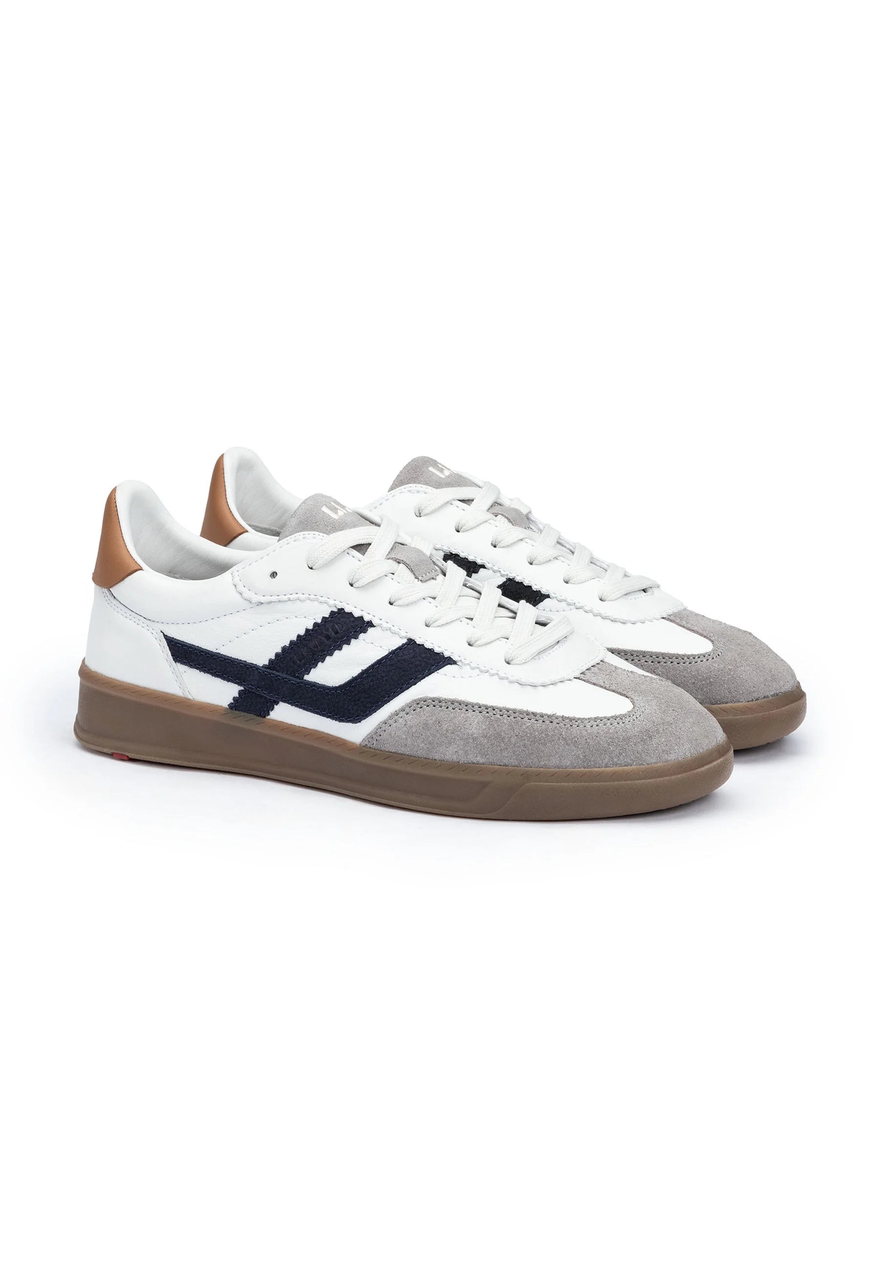 LLOYD ｜ELIAN 德國手工皮革休閒鞋 -白丹寧