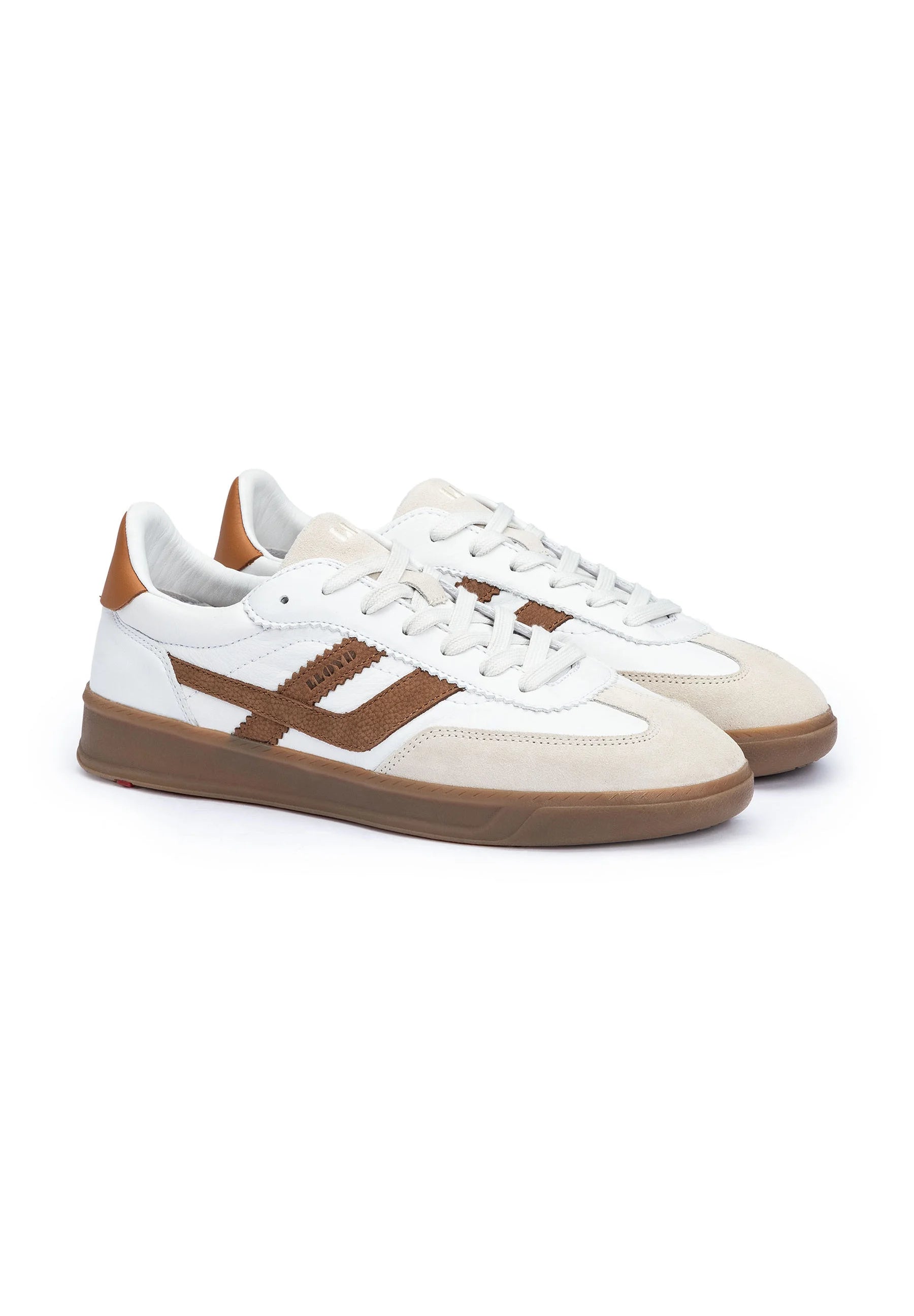LLOYD ｜ELIAN 德國手工皮革休閒鞋 - 奶油白